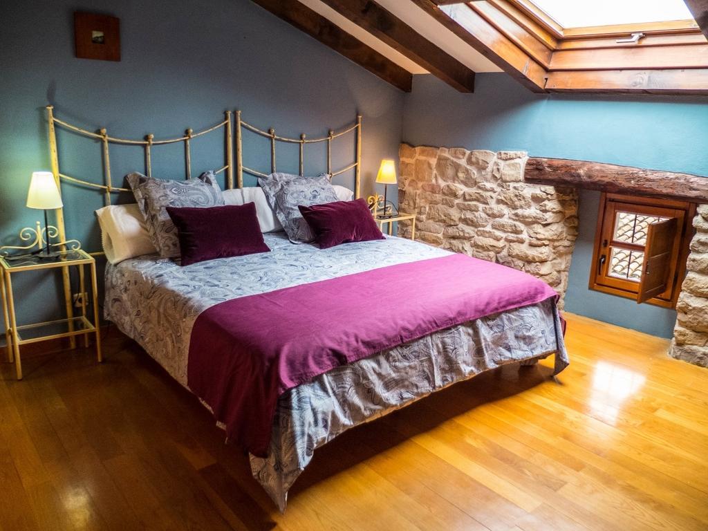 Garínoain Casa Rural Lakoak الغرفة الصورة