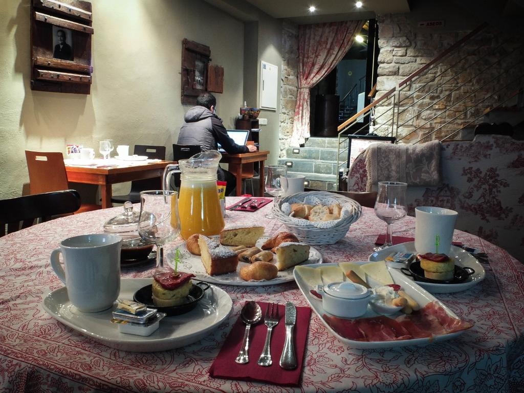Garínoain Casa Rural Lakoak المظهر الخارجي الصورة